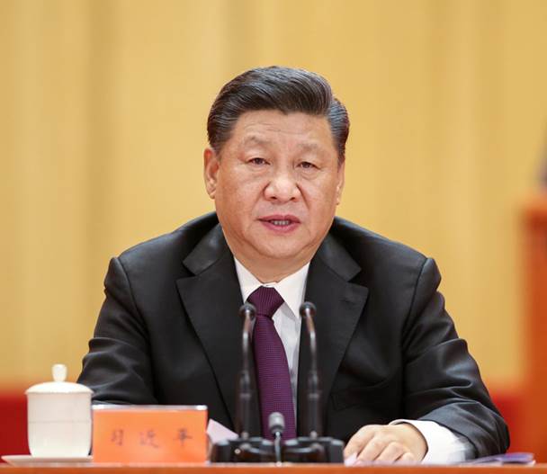 说明:12月18日,庆祝改革开放40周年大会在北京人民大会堂隆重举行。中共中央总书记、国家主席、中央军委主席习近平在大会上发表重要讲话。